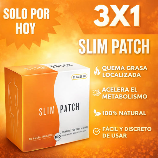 Pack Slim Patch 3x1 – 90 Unidades | Adelgazante & Anti-Ansiedad