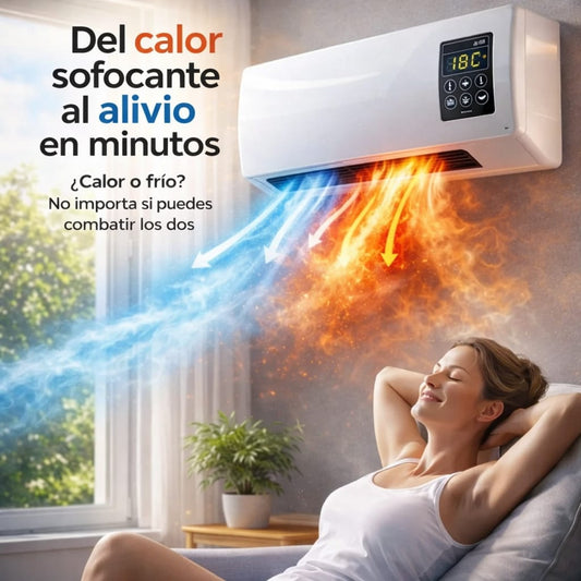 Aire Acondicionado Eficiente 2 en 1
