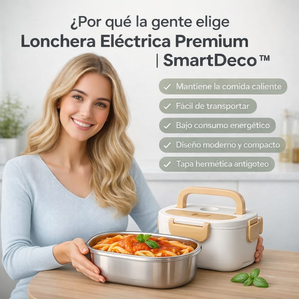 Lonchera Eléctrica Premium | SmartDeco™