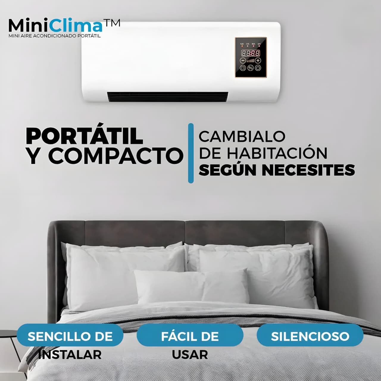 Aire Acondicionado Eficiente 2 en 1