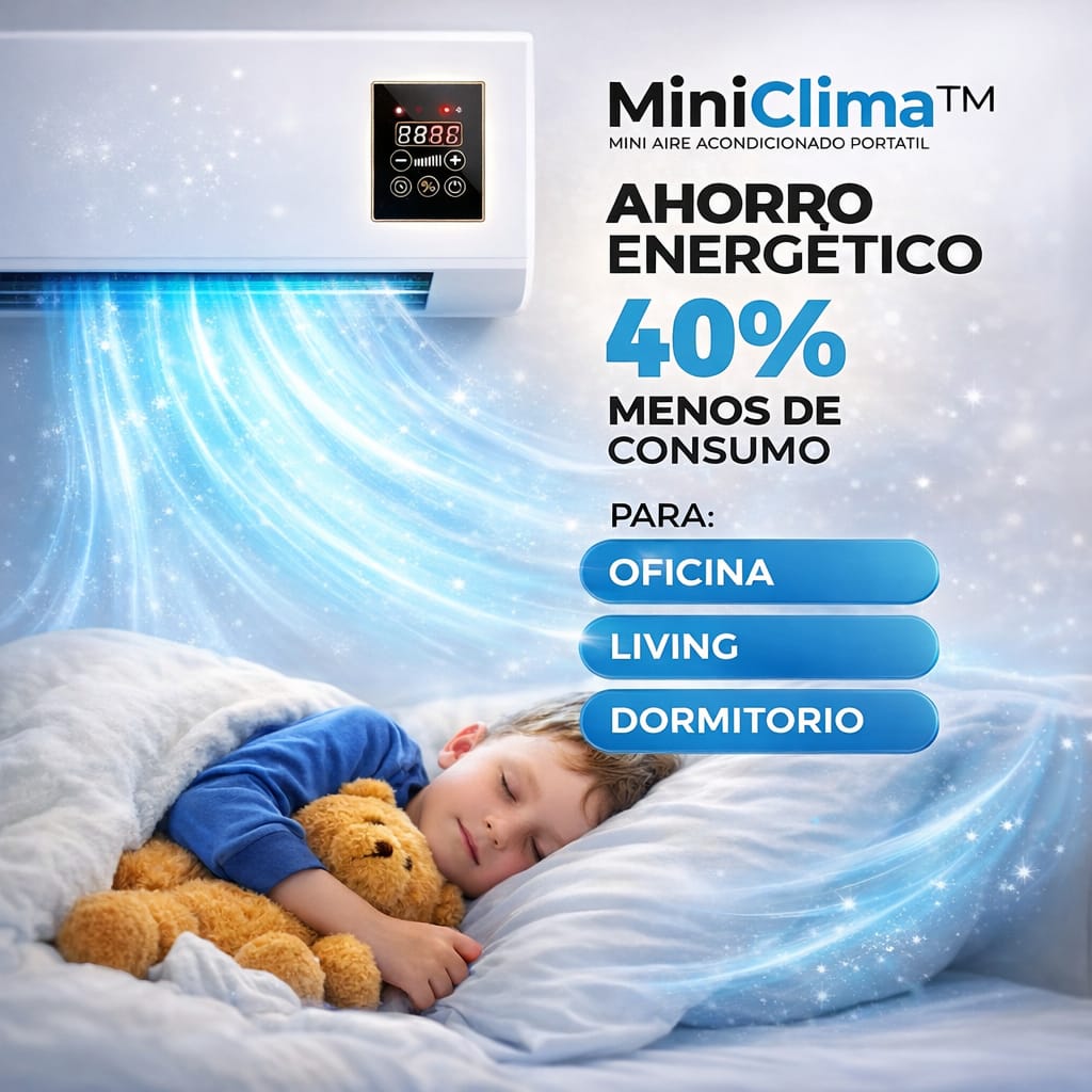 Aire Acondicionado Eficiente 2 en 1