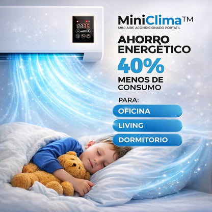 Aire Acondicionado Eficiente 2 en 1